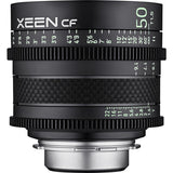 Objectif XEEN CF 50 mm  échelle en mètre T1.5 Pro Cine