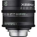 Objectif XEEN CF 50 mm  échelle en mètre T1.5 Pro Cine