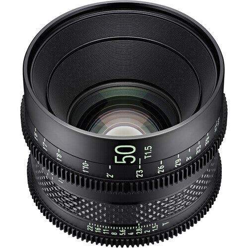 Objectif XEEN CF 50 mm  échelle en mètre T1.5 Pro Cine