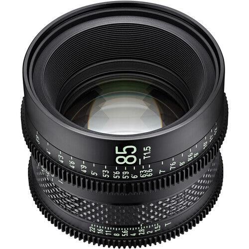 Objectif XEEN CF 85 mm échelle en mètre T1.5 Pro Cine