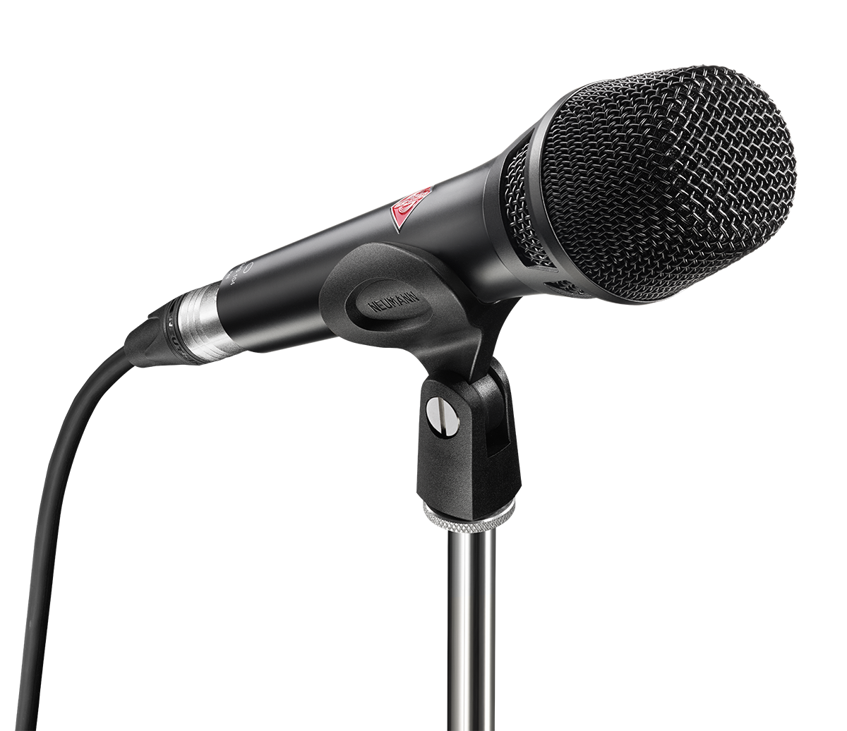 KMS 104 BK Microphone électrostatique cardioïde chant et voix Noir