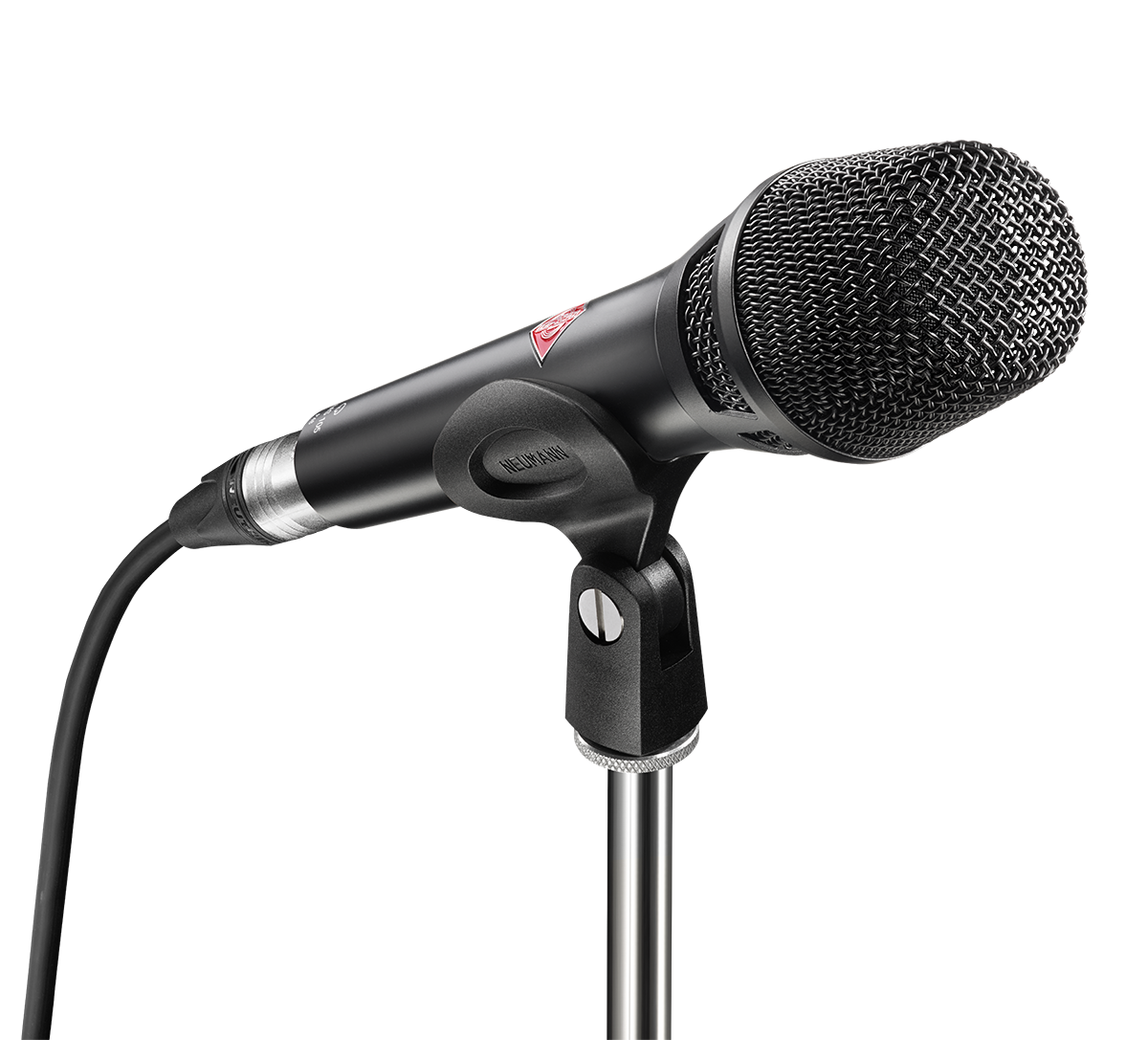 KMS 105 BK Microphone de chant électrostatique cardioïde Noir