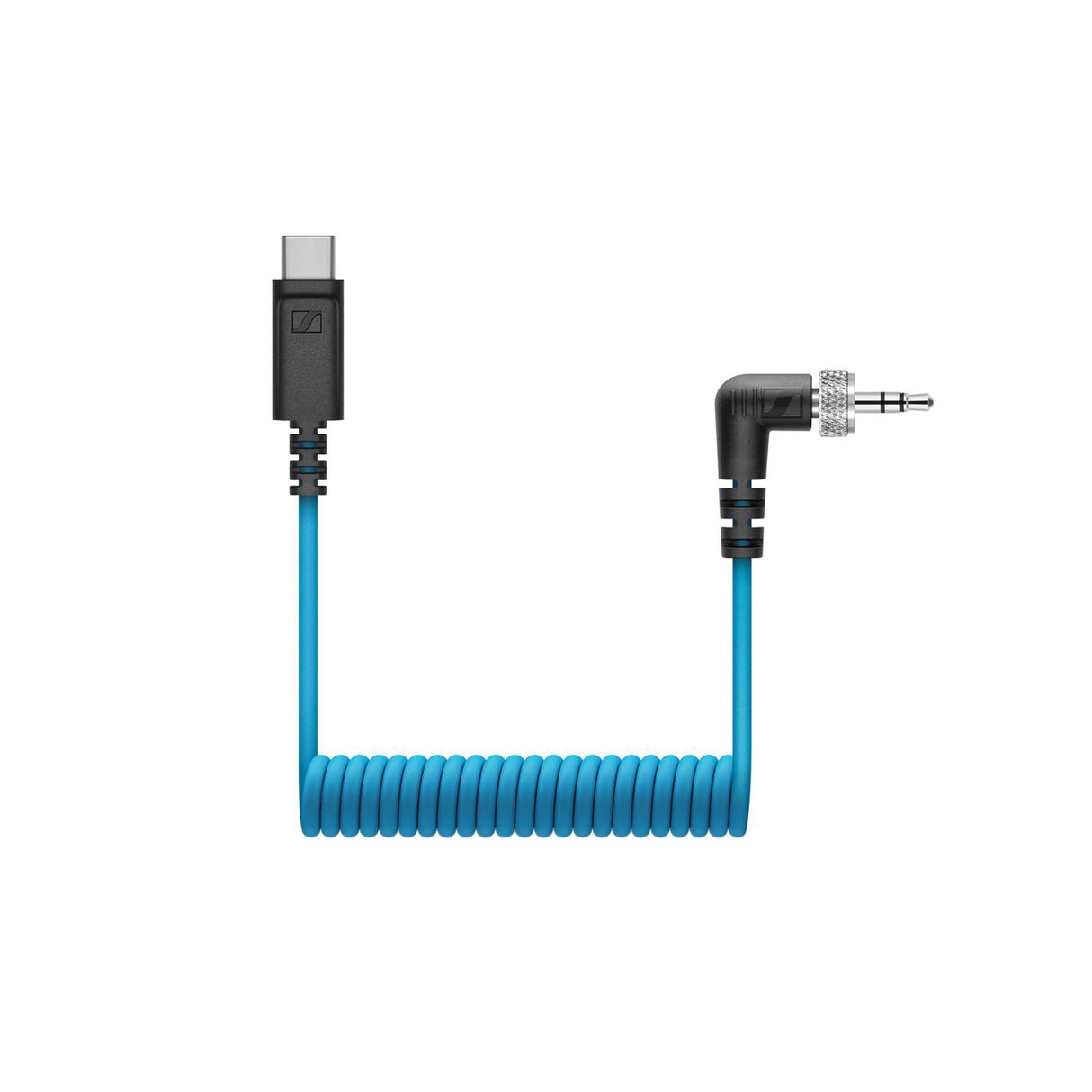 CL 35 USB-C Cable spirale TRS 3,5 mm vers USB-C pour MKE 200, MKE 400