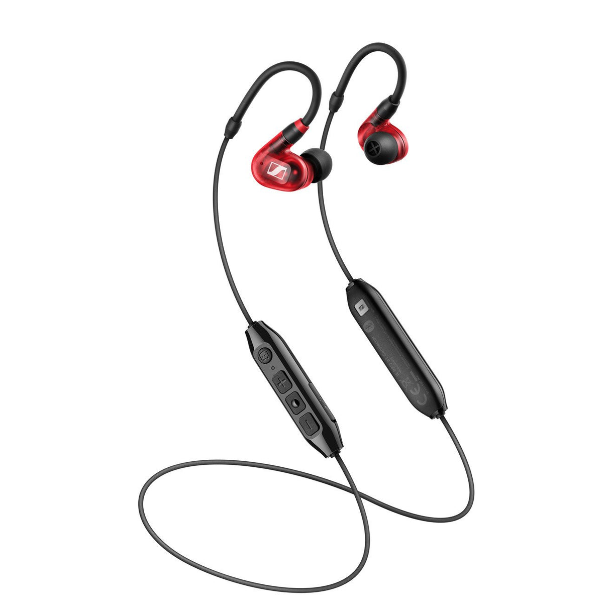 IE 100 PRO WIRELESS RED Ecouteurs de retour in-ear professionnels Connexion sans fil