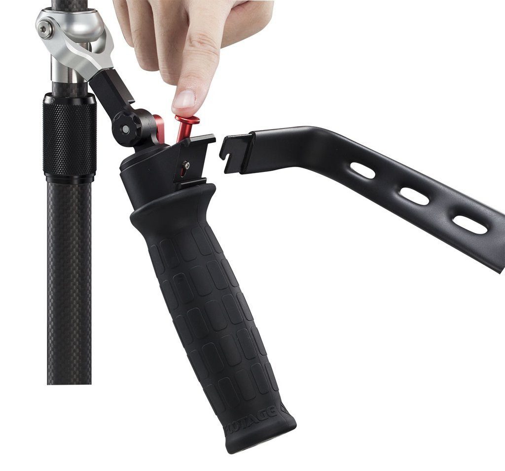 Ifootage Stabilisateur Wild Cat III Carbone avec poignée grip ajustable WILDCATIIIC