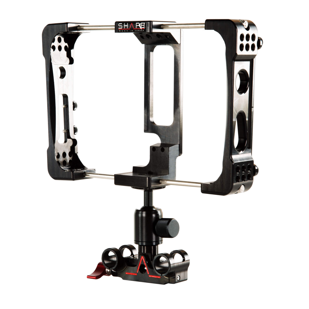 Cage Atomos Flame avec ball head et bloc de rod 15 mm FLAROD