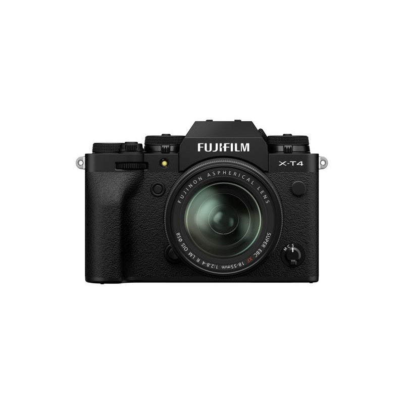 Fujifilm X-T4 Black Camera Kit with XF 18-55mm f/2.8-4 Optique