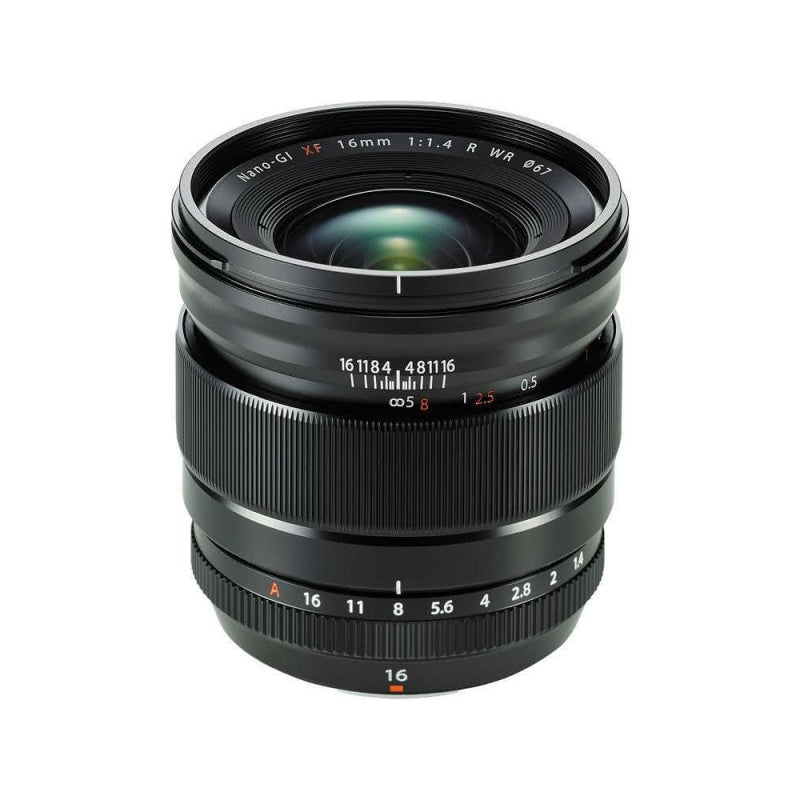 Fujifilm XF 16mm f/1.4 R WR Optique