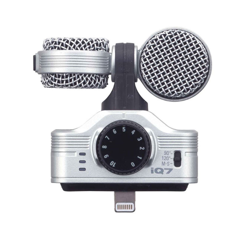 Zoom IQ7 - MICROPHONE STÉRÉO MID-SIDE POUR IOS (IPHONE, IPAD, IPOD)