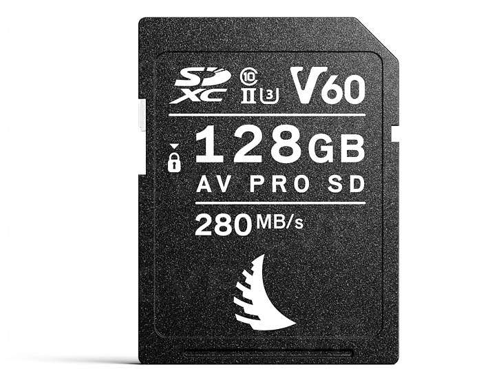 Angelbird SD Card AV PRO UHS-II 128Go V60 280MB/S