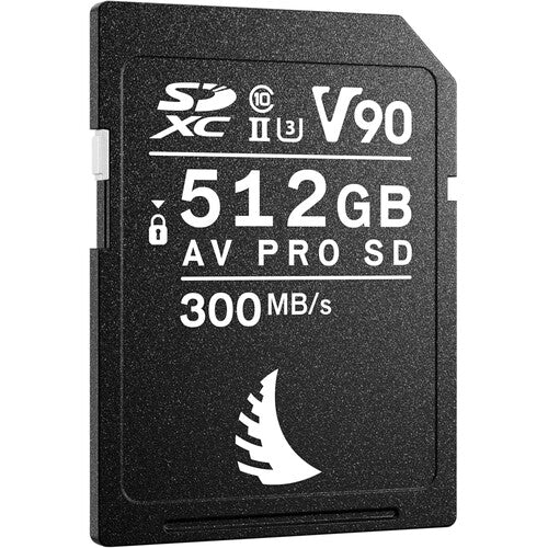 Angelbird SD Card AV PRO UHS-II 512Go V90 300MB/S