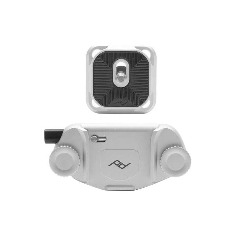 Peak Design Capture Camera Clip V3+Standard Plate - Silver