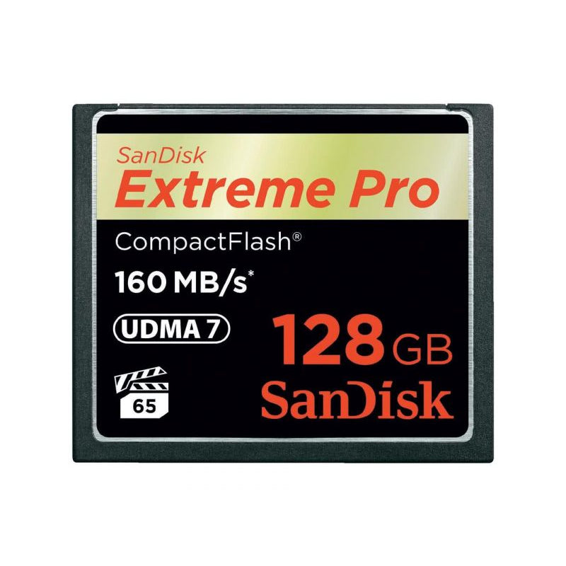 SanDisk ExtremePRO CompactFlash CF 128GB 160MB/s Memory Card