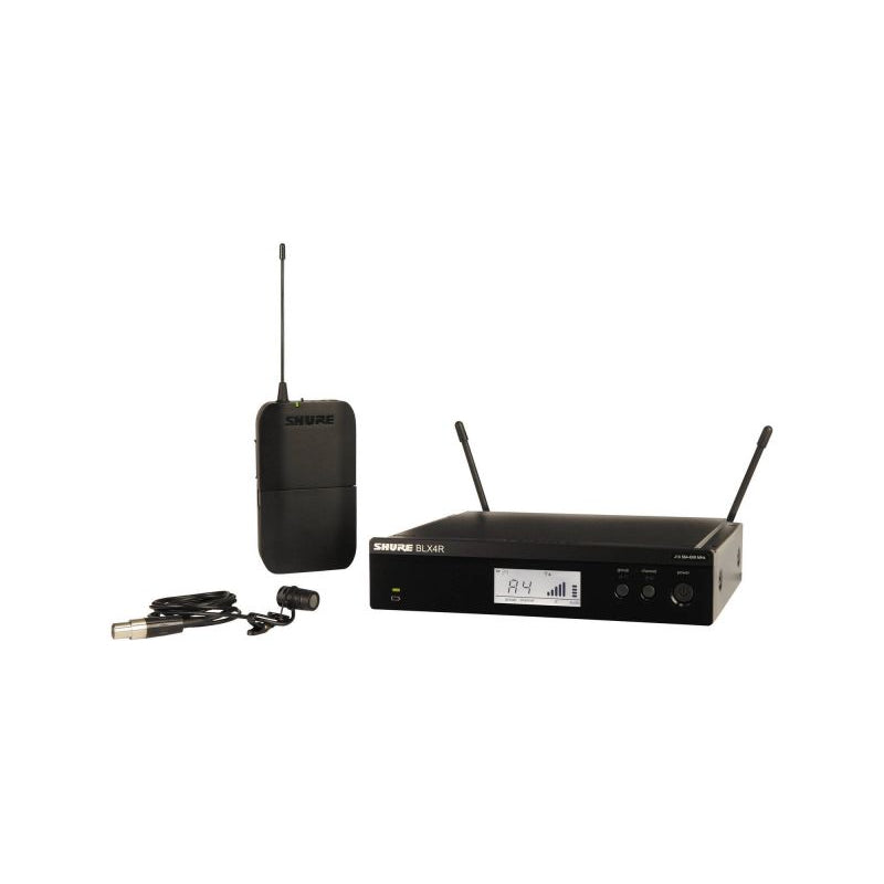 Shure BLX14R/W85 Wireless 1/2R Cardioid Lavalier System (K14: 614-638MHz)