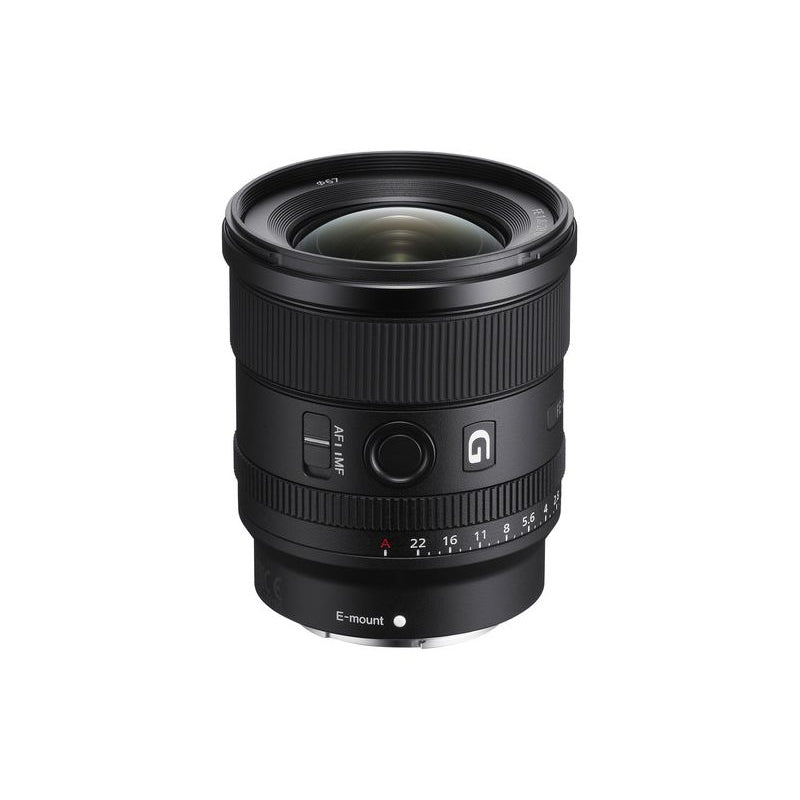 Sony FE 20mm f/1.8 G Wide Angle Optique  | Optique série G